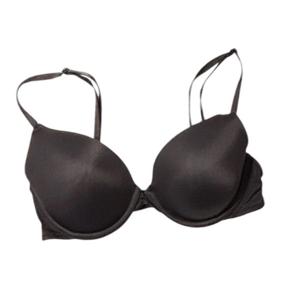 PINK by Victoria’s Secret | Women’s Black “Wear Everywhere” T-shirt Bra - Picture 1 of 11